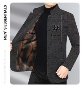 2026 Autumn New Business Suit Casual Jacket for Men's Tops Supports One-Piece Dropshipping