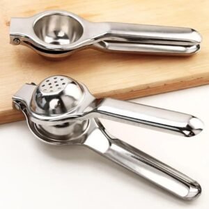 Manual lemon juicer, stainless steel manual juicer, multifunctional squeezer, kitchen and household juicer
