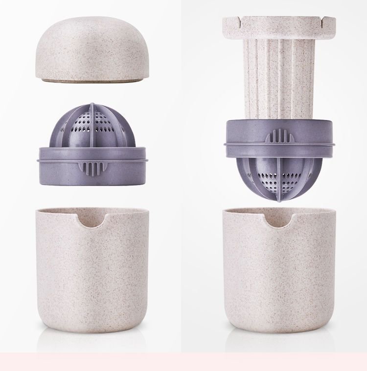 Manual juicer, small simple portable juicer, juicing cup, household press, fruit, orange, lemon press - Image 2