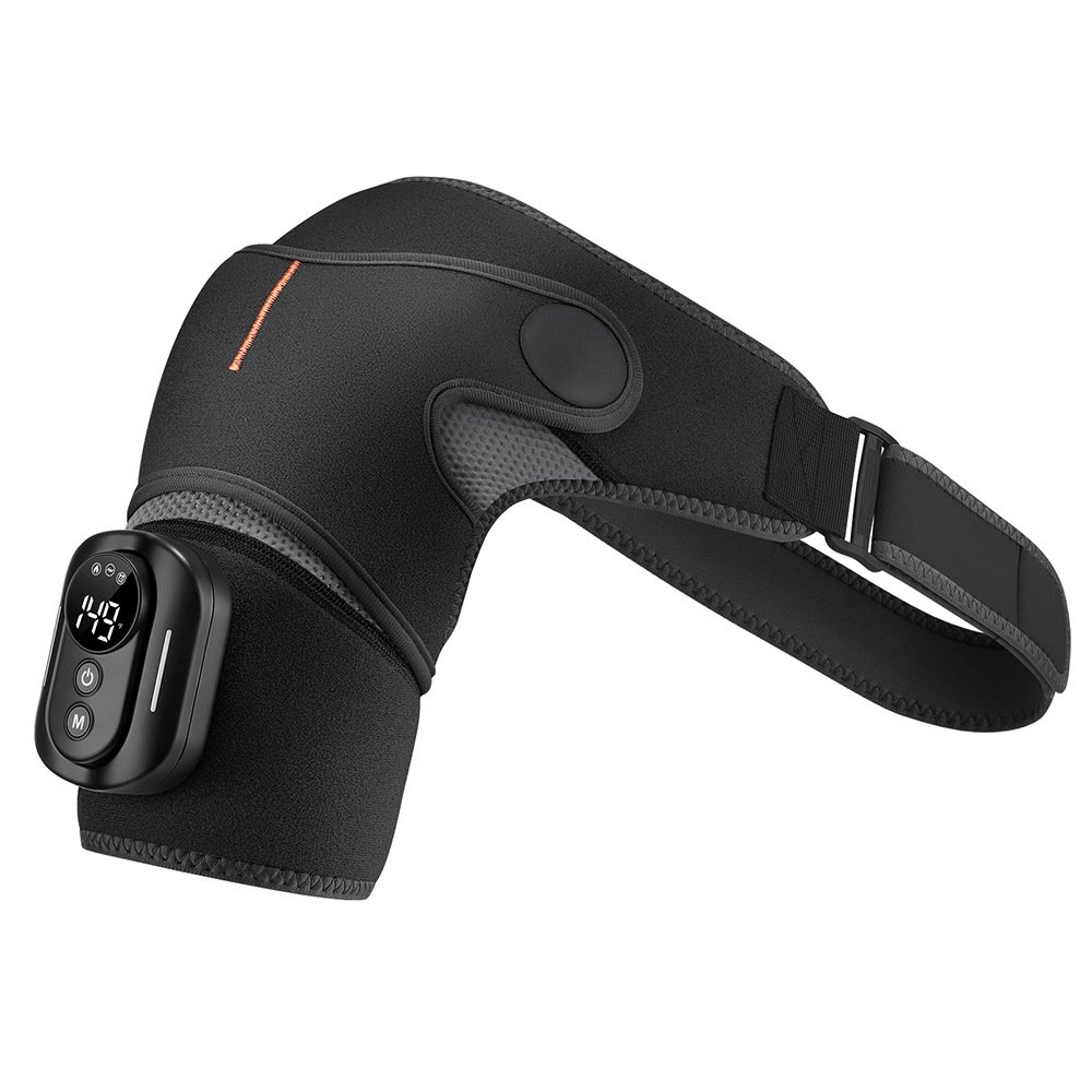 Cross-border electric heating remote control massage shoulder support with heating therapy device, red light heating vibrating shoulder massager - Image 5