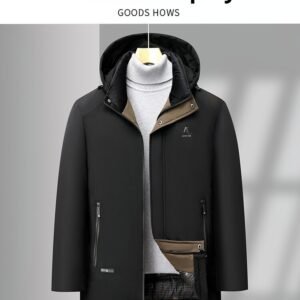 [Upgrade and thicken] middle-aged father padded jacket warm winter clothes middle-aged and elderly cotton clothes men's thickened jacket autumn