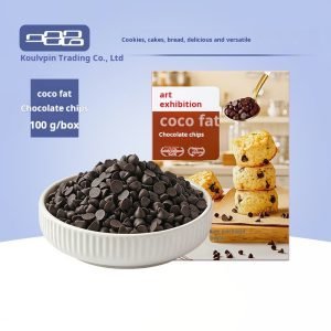 Zhanyi Cocoa Butter Chocolate Chips High-Temperature Resistant Cake Cookies and Biscuits Decoration Baking Bread and Toast for Home Use