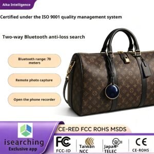 The AirTag device, anti-locator is compatible with Apple, Google, and Android mini mini GPS trackers