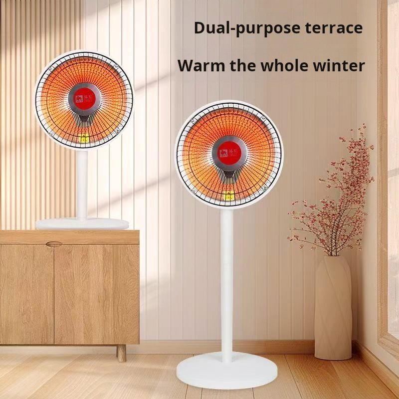 Custom floor-standing small sun heater, instant heating indoors, office remote control heater, electric heater, home use - Image 4