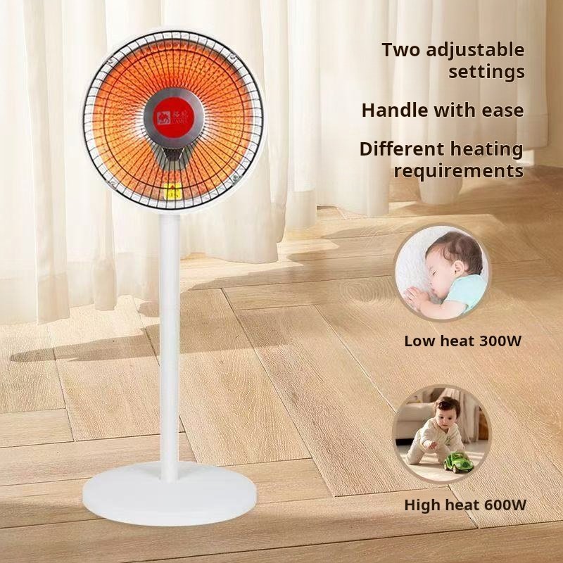 Custom floor-standing small sun heater, instant heating indoors, office remote control heater, electric heater, home use - Image 6