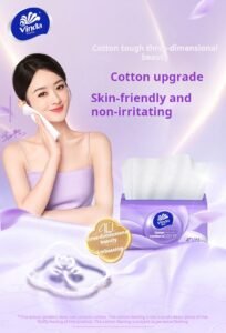 Vinda Drawing Paper Cotton Tough Paper Towels 3 Layers 100 Draw 24 Packs Full Box Household Facial Tissue Napkin Large Paper Towel