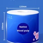 Virgin wood pulp 200g roll paper household affordable packing large batch of toilet paper roll paper paper paper towel hand towels