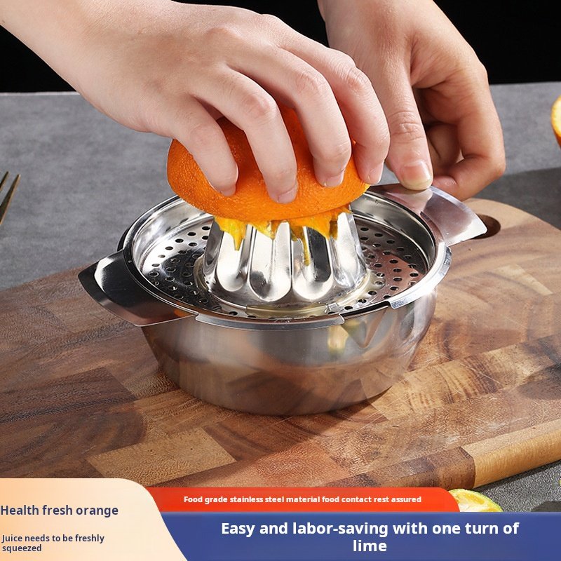 Amazon manual juicer 304 stainless steel juicer household lemon orange squeezer press-type juicer - Image 4