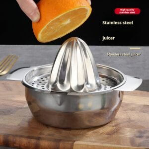 Amazon manual juicer 304 stainless steel juicer household lemon orange squeezer press-type juicer