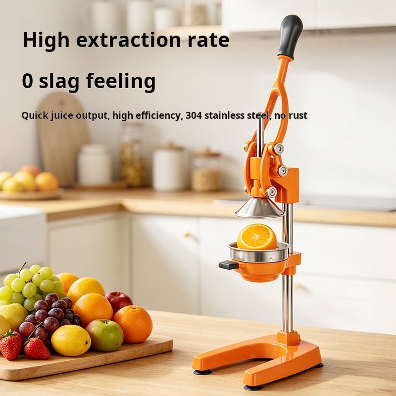 Manual juicer, stall vendor, hand-pressed fresh squeezer, household orange juice, lemon, pomegranate juice, manual juicer - Image 7