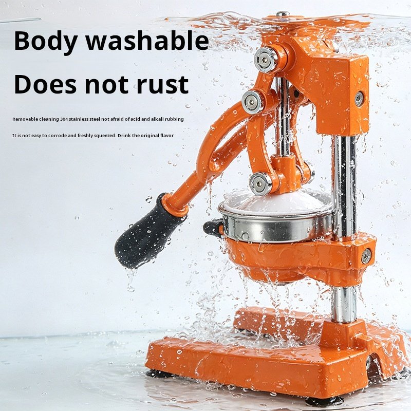 Manual juicer, stall vendor, hand-pressed fresh squeezer, household orange juice, lemon, pomegranate juice, manual juicer - Image 9