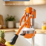 Manual juicer, stall vendor, hand-pressed fresh squeezer, household orange juice, lemon, pomegranate juice, manual juicer