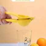 Aluminum Alloy Manual Lemon Clamp Multifunctional Manual Juicer Kitchen Tools Household Fruit Thickening Squeezer