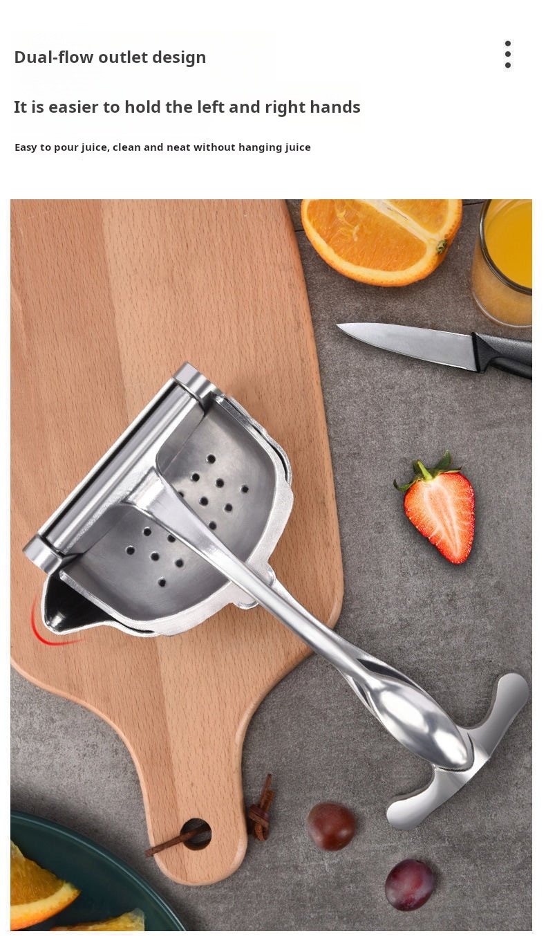 Manual juicer, orange juice squeezer, household fruit small juicer, pomegranate juicer, lemon juicer, artifact - Image 4