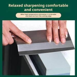 Extra-large Kitchen Knife Sharpening Stone Magic for Kitchen and Commercial Use, Double-Sided Widened and Thickened Sharpener