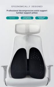 Ergonomic lumbar support, office sedentary lumbar pillow, back seat lumbar cushion, sedentary artifact, car load lumbar support